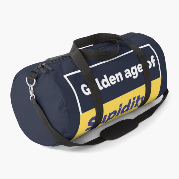Item preview,  Welcome To The Golden Age of Stupidity | Funny Quotes Design designed and sold by ExpertSayeed.