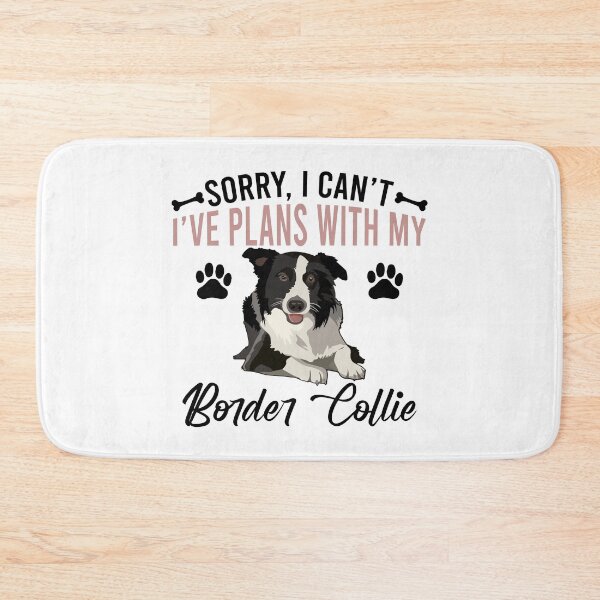 Aperçu de l'œuvre DÉSOLÉ, JE NE PEUX PAS J'AI DES PROJETS AVEC MA COLLECTION DE BORDER COLLIE créée et vendue par JRM Tees & More Store.