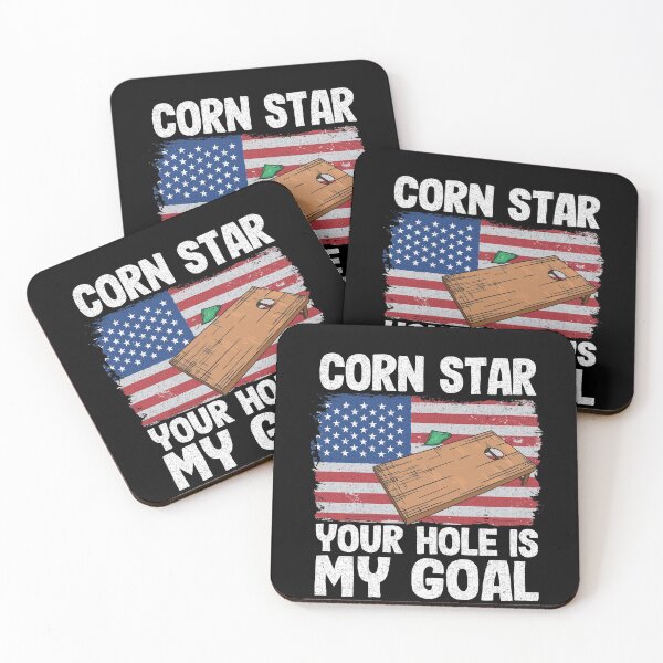 Item preview, American Flag Corn Hole Board Corn Star Your Hole Is My Goal designed and sold by Stronzi.