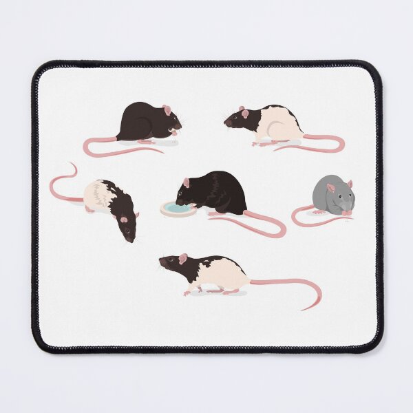 Item preview, Ratties Rats with light gray shadow designed and sold by Trin4ever.
