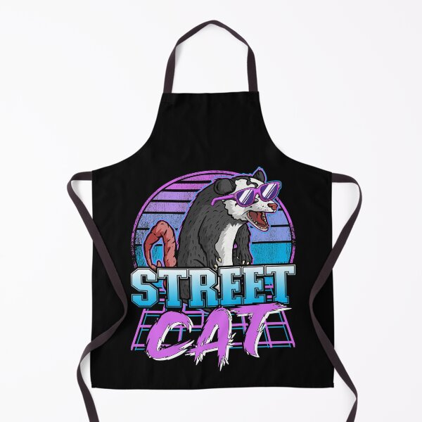 Item preview, Street Cat Synthwave Vintage Retrowave Opossum designed and sold by Stronzi.