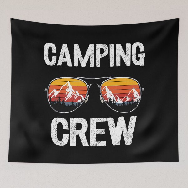 Item preview, Camping Crew Funny Camping designed and sold by Stronzi.