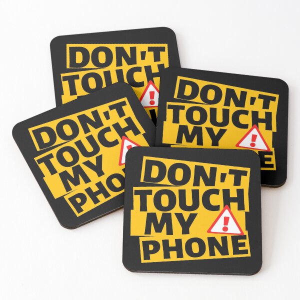 Item preview, Don't Touch My Phone Mobile Phone Addiction designed and sold by Pawn Shop JB.