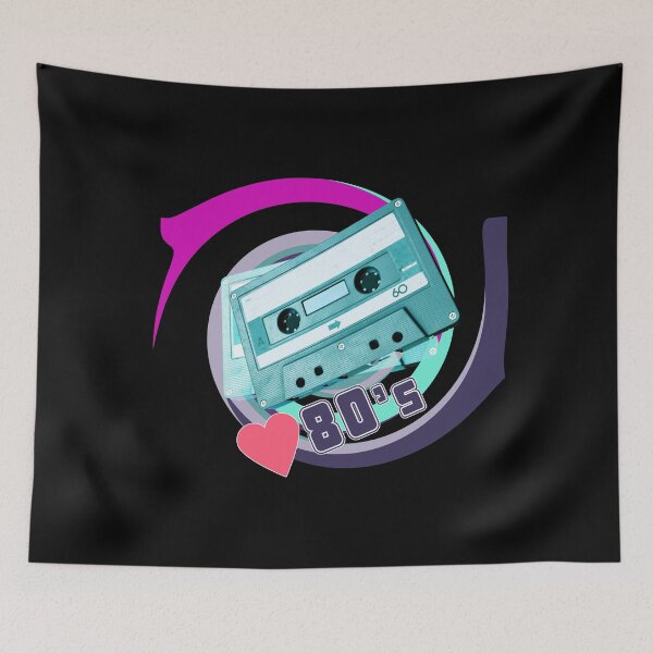 Item preview, Love 80's generation Cassette Design 3 designed and sold by musmus76.