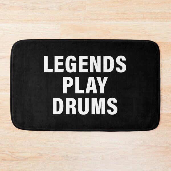 Item preview, Legends Play Drums Music Lovers Cute T-shirt Design designed and sold by Piztees.