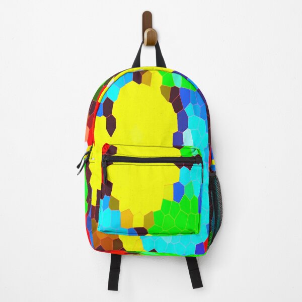 Item preview, Pattern Background Structure Blue Red Yellow Green mosaic designed and sold by Artistpirate 10.