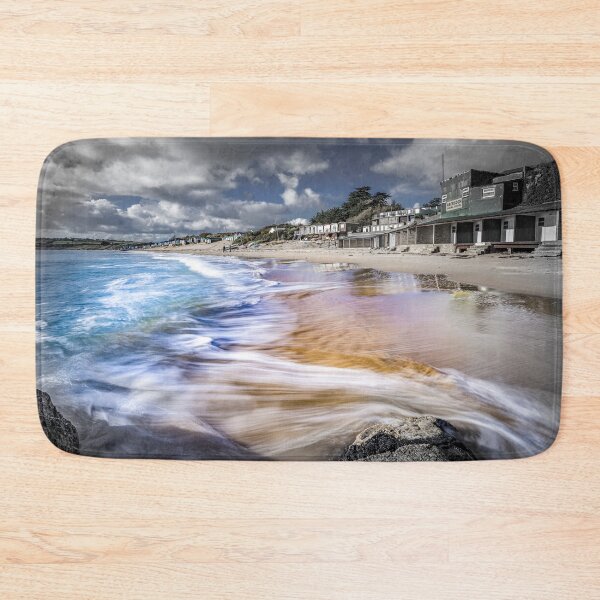 Item preview, Abersoch beach black and white with colour MBSLCbw designed and sold by Turtle  Photography.