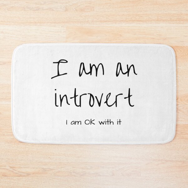 Item preview, I am Introvert - Antisocial humour  designed and sold by Witfulwisdom.