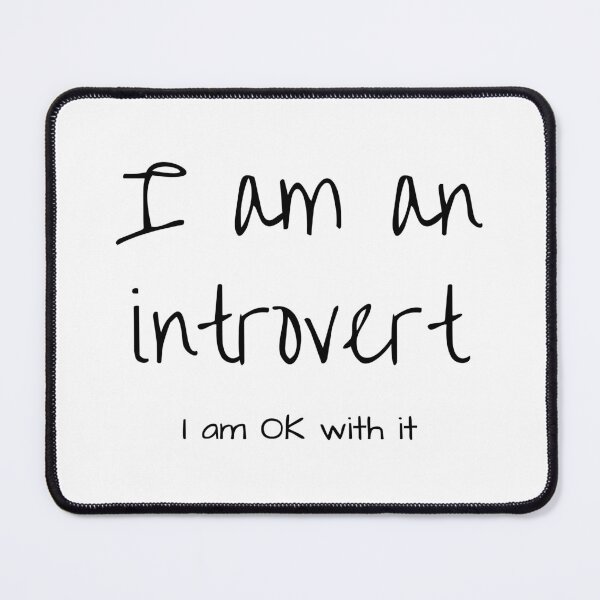 Item preview, I am Introvert - Antisocial humour  designed and sold by Witfulwisdom.