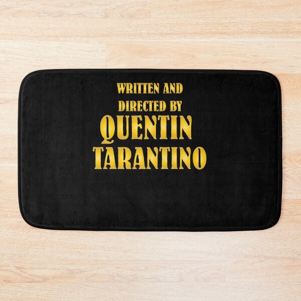 Item preview, Written and Directed By Quentin Tarantino - Minimalist TV & Movie design - Film & TV Art designed and sold by PopCultArcade.