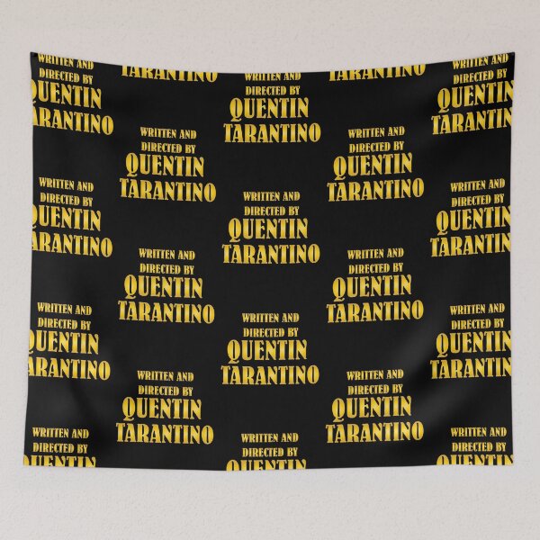 Item preview, Written and Directed By Quentin Tarantino - Minimalist TV & Movie design - Film & TV Art designed and sold by PopCultArcade.