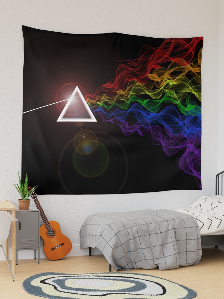 Inspired by Dark Side of the Moon Tapestry for Sale by Solotree Redbubble