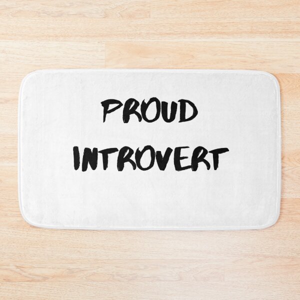 Item preview, Proud introvert- Antisocial humour  designed and sold by Witfulwisdom.