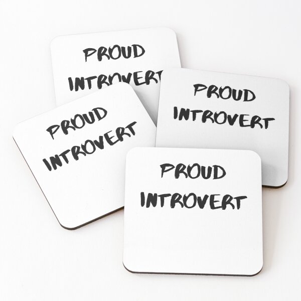 Item preview, Proud introvert- Antisocial humour  designed and sold by Witfulwisdom.