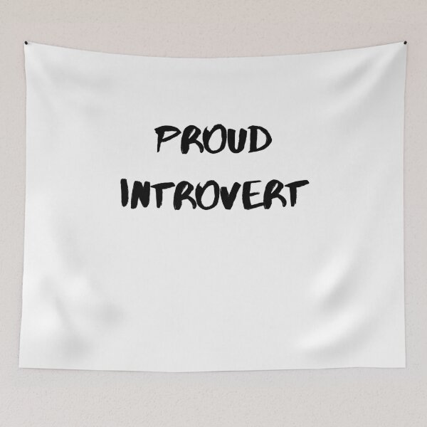 Item preview, Proud introvert- Antisocial humour  designed and sold by Witfulwisdom.