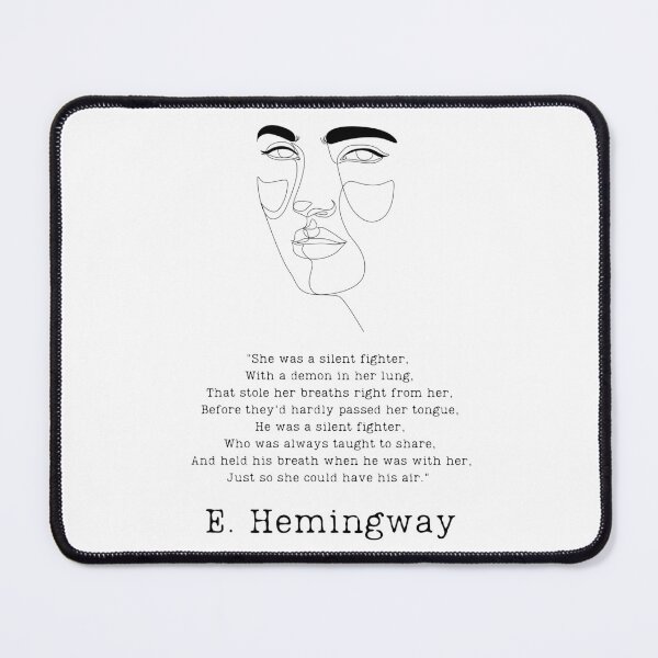 Item preview, "She was a silent fighter" designed and sold by BookberryGarden.
