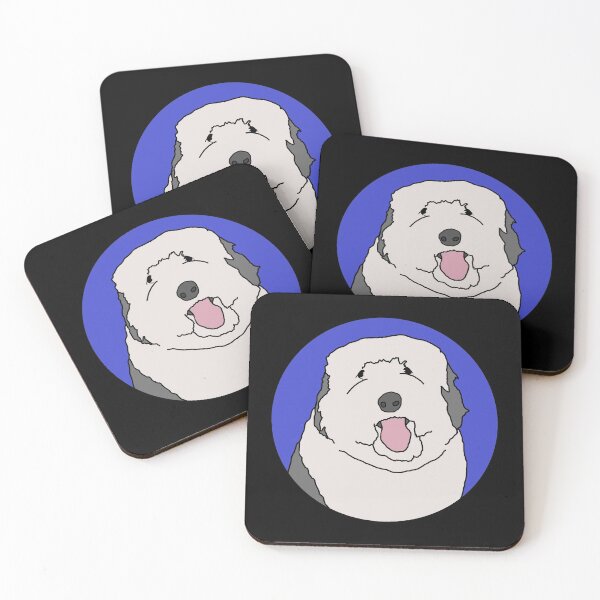Item preview, Old English Sheepdog designed and sold by RevolutionInPaint.