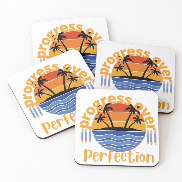 Item preview, Motivational Progress Over Perfection Back To School Teacher essential t-shirt designed and sold by Luckydoe1.
