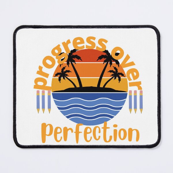 Item preview, Motivational Progress Over Perfection Back To School Teacher essential t-shirt designed and sold by Luckydoe1.