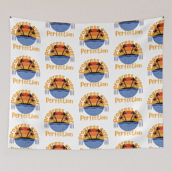 Item preview, Motivational Progress Over Perfection Back To School Teacher essential t-shirt designed and sold by Luckydoe1.