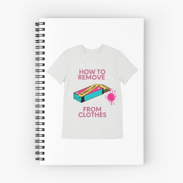 Aperçu de l'œuvre Comment enlever le chewing-gum des vêtements. Hacks drôles et colorés sur t-shirt. créée et vendue par AccessMyself.