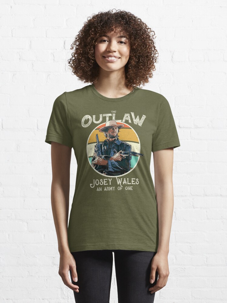 Outlaw Josey Wales endeavor to persevere vintage t-shirt
