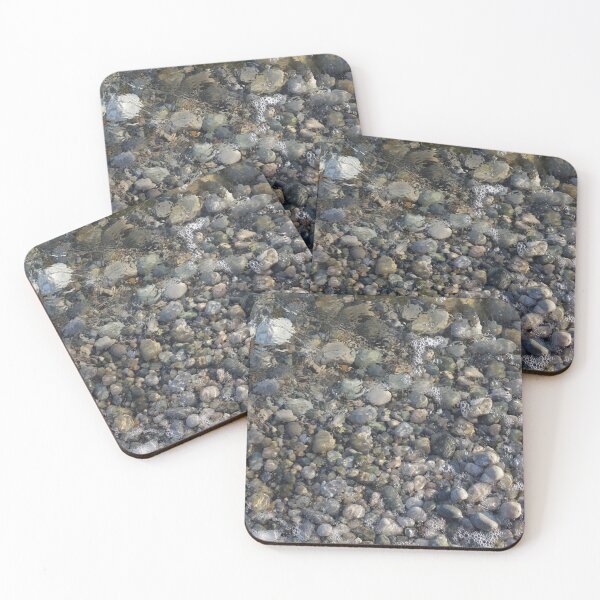 Item preview, Wet pebbles on the sea beach 3 designed and sold by Mike Kiev art.