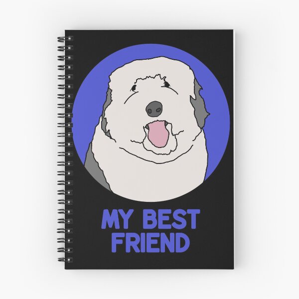 Item preview, Old English Sheepdog "My Best Friend" designed and sold by RevolutionInPaint.