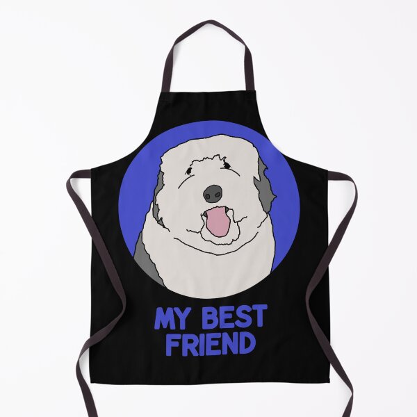 Item preview, Old English Sheepdog "My Best Friend" designed and sold by RevolutionInPaint.