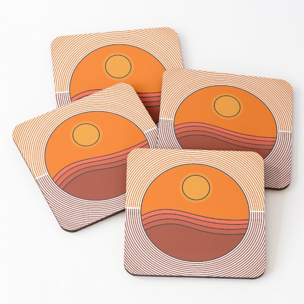 Item preview, Vintage Camper, Wild Orange Sunset  designed and sold by TH3--DESIGNER.