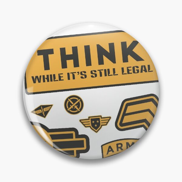 Item preview, Think While It's Still Legal designed and sold by freeman1314.