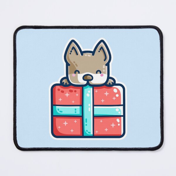 Item preview, Paws-itively Cute Dog And Present designed and sold by Flaming Imp.