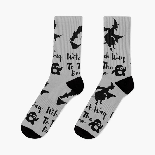 Item preview, Witch Way To The Boos - Funny Halloween, Funny Quotes, Quotation designed and sold by Santanu1990.