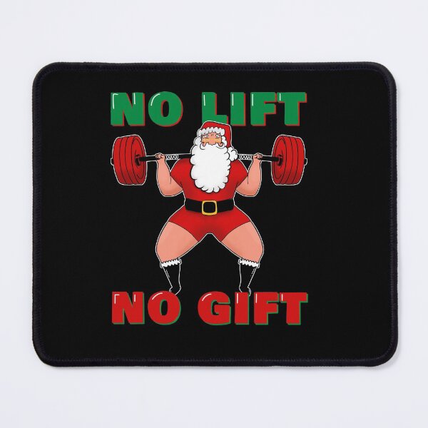 Item preview, Squat Santa Training Squats with Santa for Lifting lovers Gym design designed and sold by SusanaDesigns.