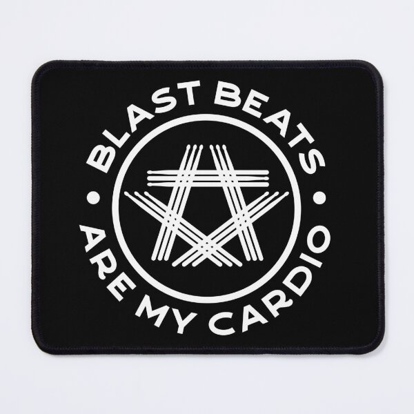 Item preview, Blast Beats Are My Cardio designed and sold by Scottees.