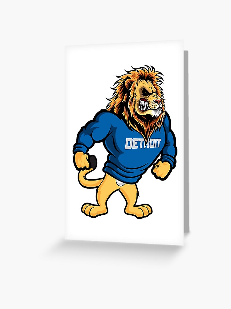 Detroit Lions Football Team Greeting Card for Sale by Dmitri Morari