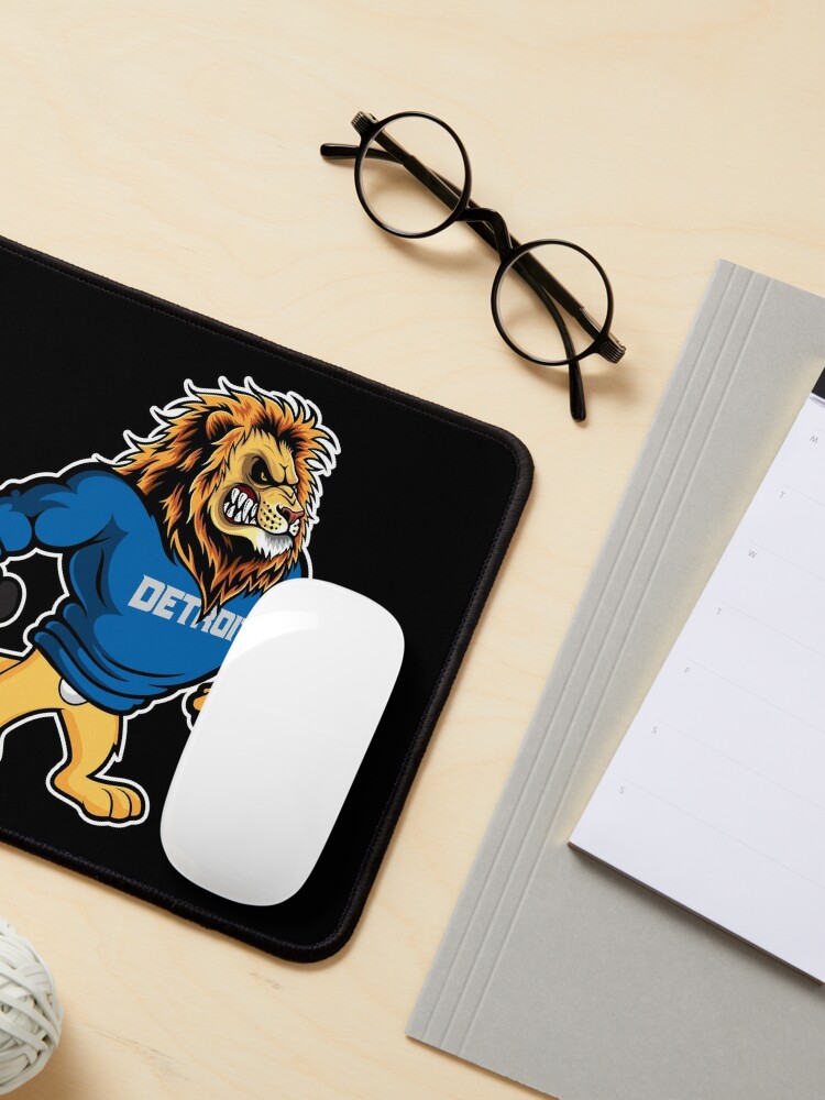 Detroit Lions Helmet Mouse Pad