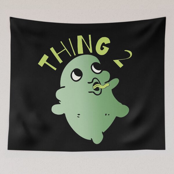 Item preview, Thing 2 - Mommy's little monster - Monster babies - Halloween baby names designed and sold by For the love of Pixels.