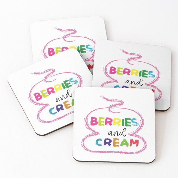 Item preview, Berries And Cream - Funny designed and sold by Re Ka.