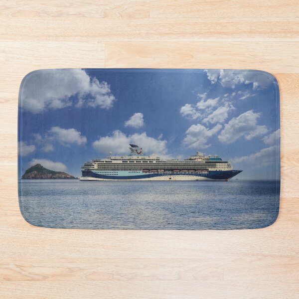 Item preview, Marella Explorer Anchored At Thatcher Rock designed and sold by rawshutterbug.
