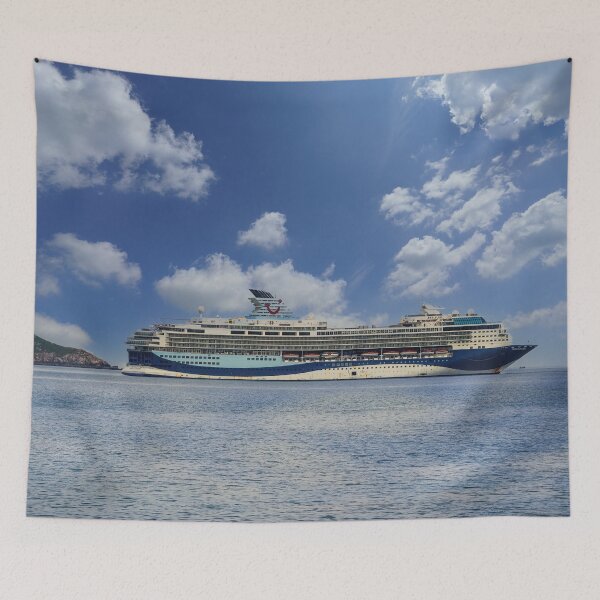 Item preview, Marella Explorer Anchored At Thatcher Rock designed and sold by rawshutterbug.