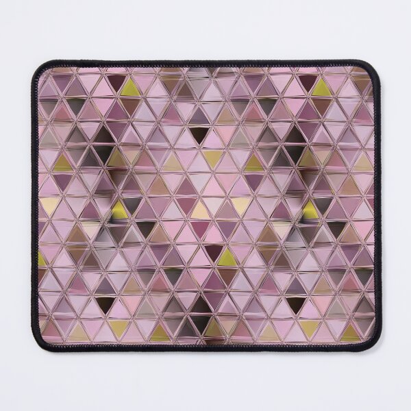 Item preview, Endless Petal Pink Triangle Mosaic designed and sold by BoundedChaos.