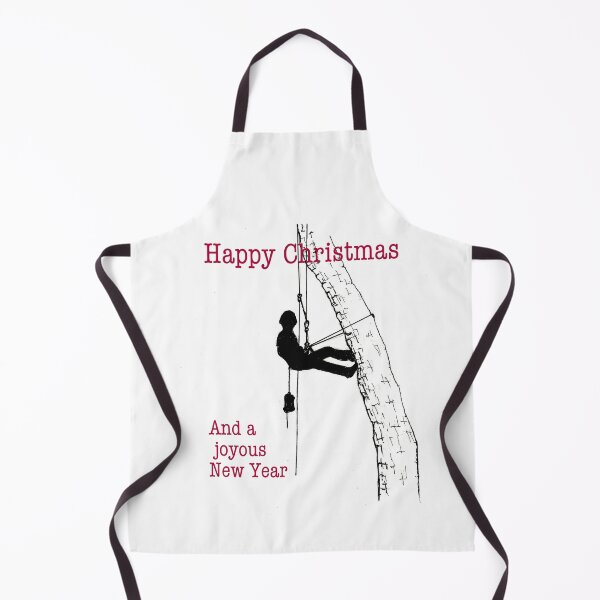 Item preview, Arborist Chainsaw Tree Surgeon Happy Christmas designed and sold by Gordon Lavender.