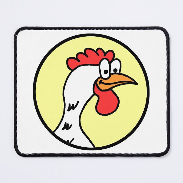 Item preview, Silly Chicken Head Cartoon Pattern designed and sold by jaycartoonist.