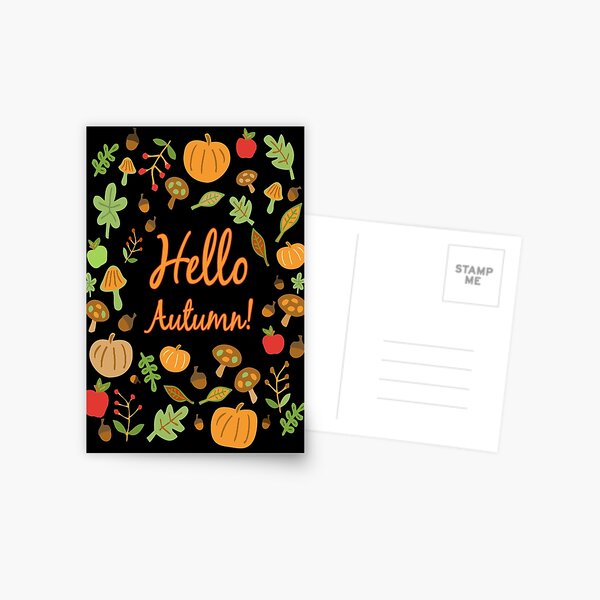 Item preview, Hello Autumn! designed and sold by Rockett Graphics.