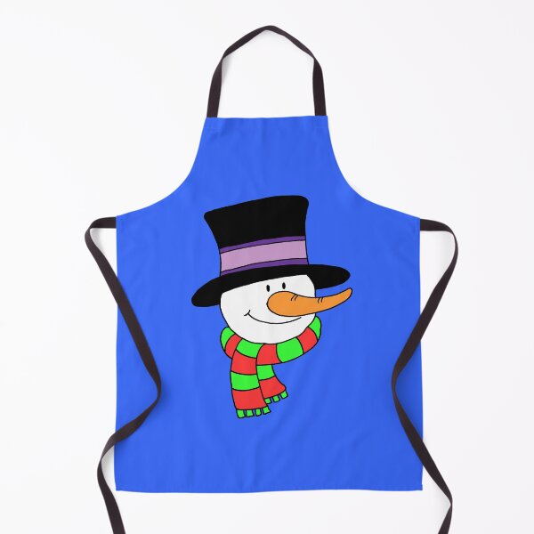 Item preview, Snowman Cartoon Head Holiday Colors designed and sold by jaycartoonist.