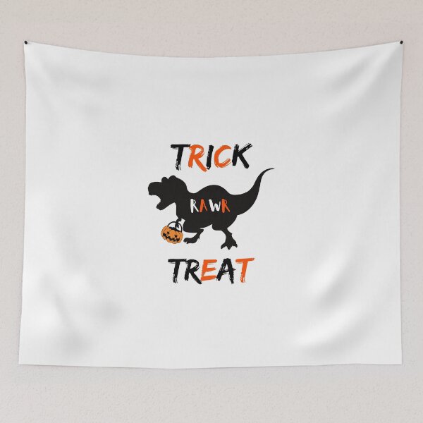 Item preview, Trick Rawr Treat - Halloween Dinosaur designed and sold by CreativeMansion.