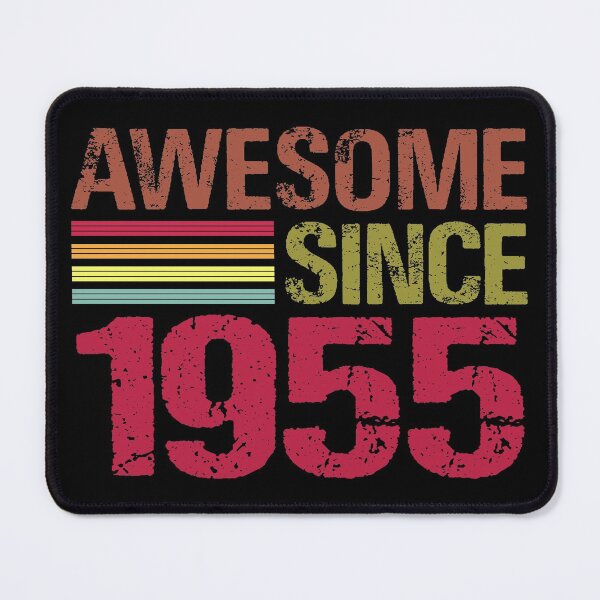 Item preview, Awesome Since 1955 Retro Vintage 66th Birthday Gift designed and sold by designbychow.