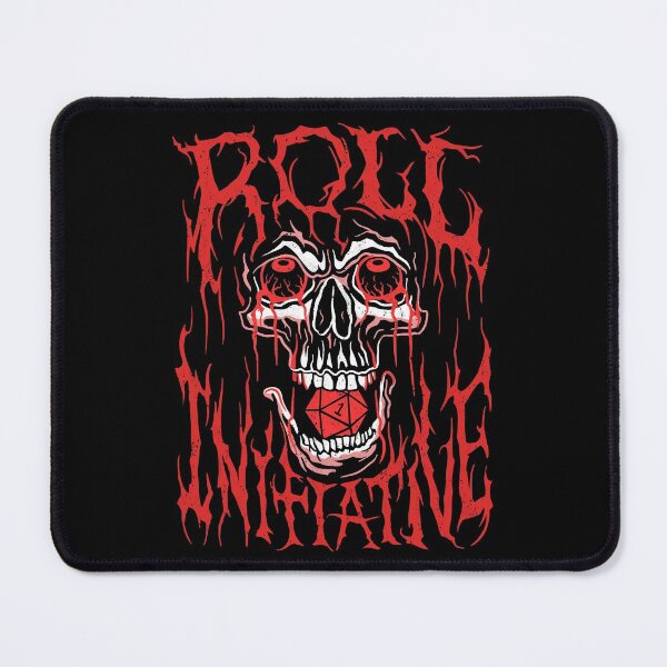 Item preview, Roll Initiative - D20 Death Metal designed and sold by MaratusFunk.