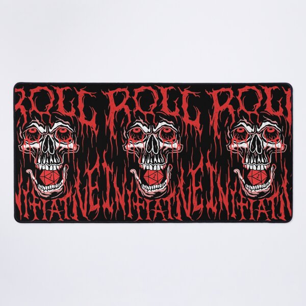 Item preview, Roll Initiative - D20 Death Metal designed and sold by MaratusFunk.